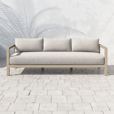 Sonoma Outdoor Sofa, Washed Brown