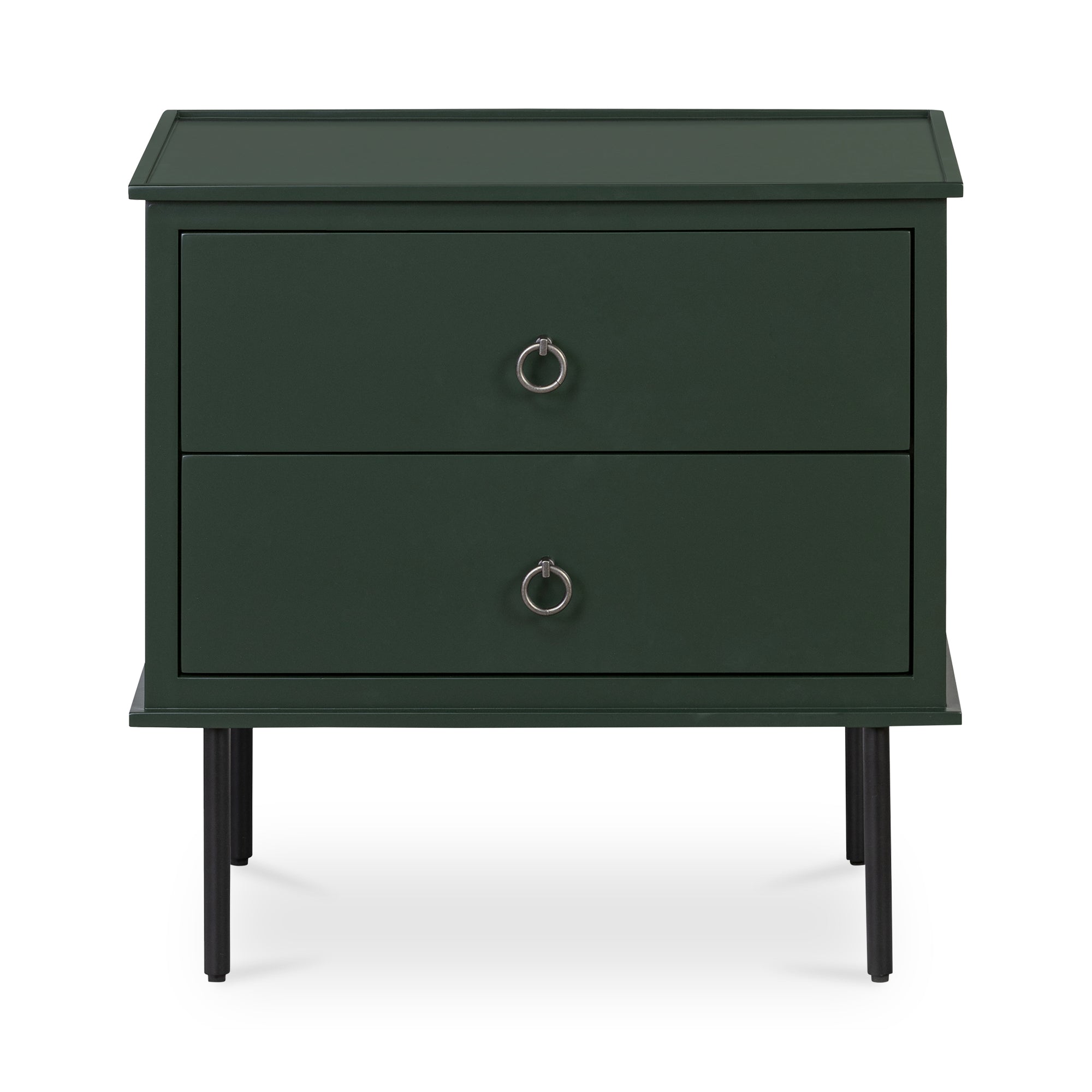 Reagan Nightstand Black | Green