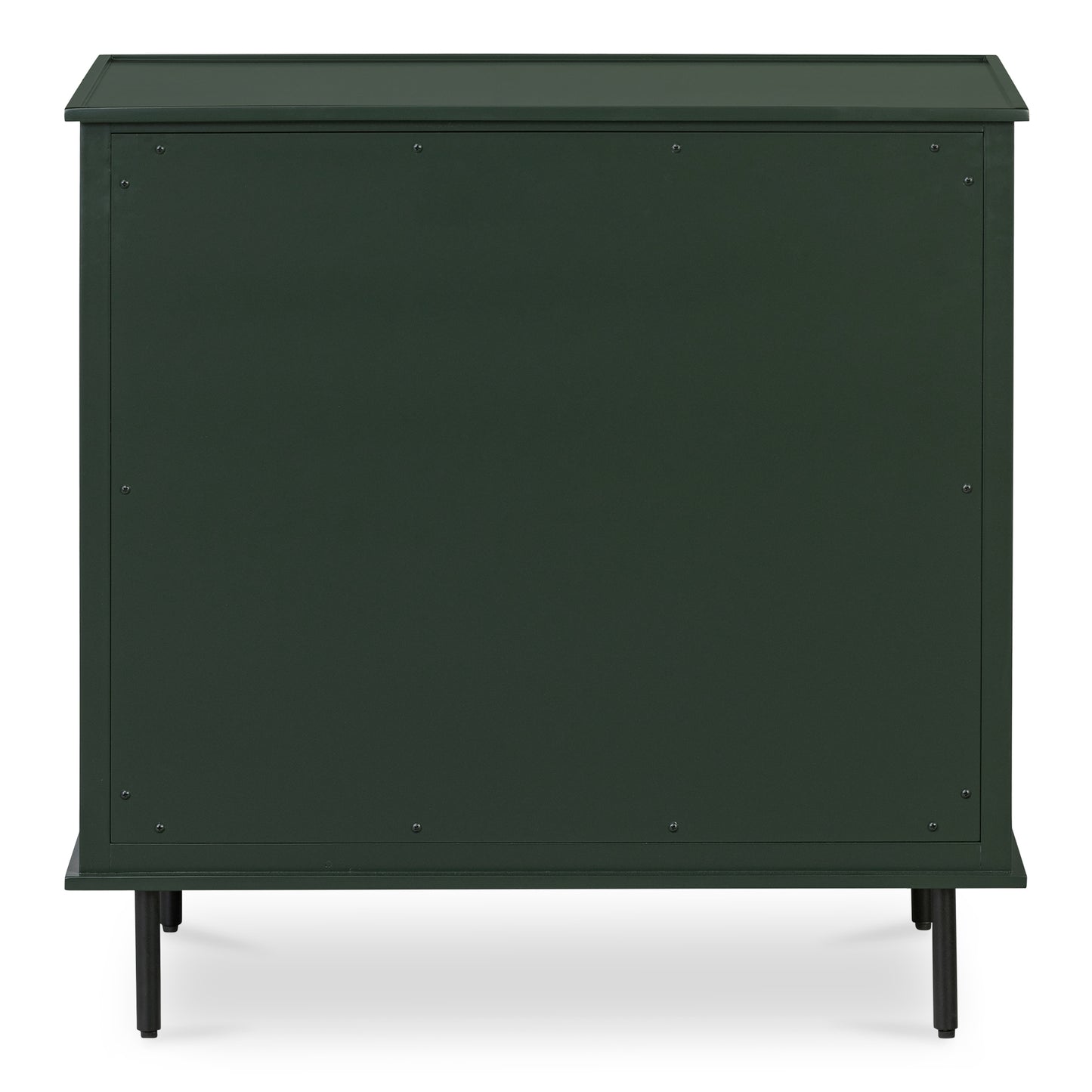 Reagan 3 Drawer Nightstand Deep Green by Moe's Home