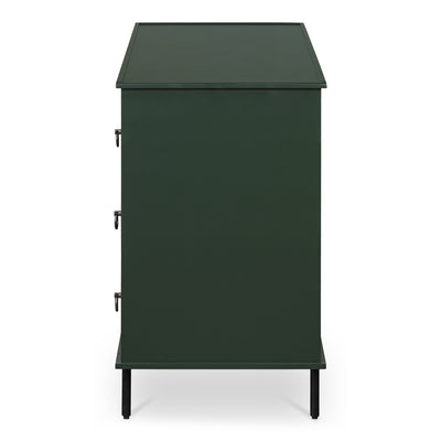 Reagan 6 Drawer Dresser Deep Green by Moe's Home