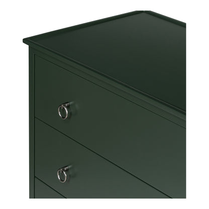 Reagan 6 Drawer Dresser Deep Green