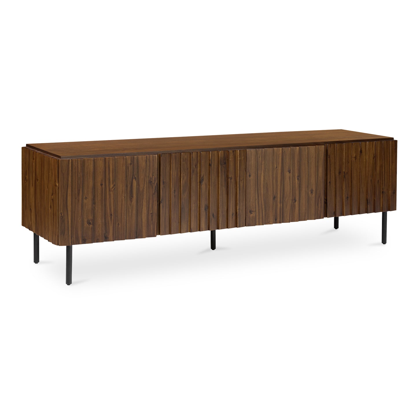 Lincoln Media Cabinet Brown by Moe's Home