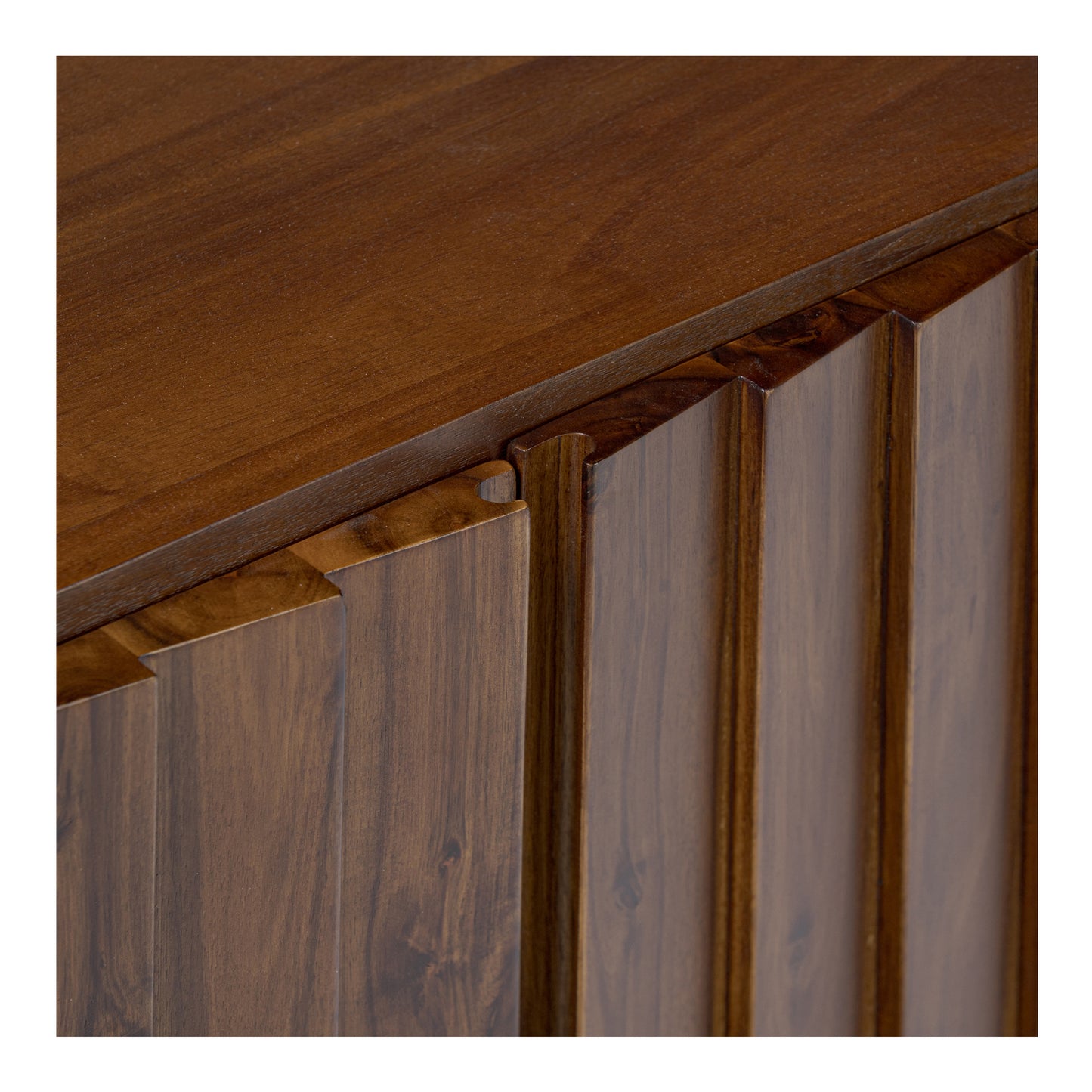 Lincoln Media Cabinet Brown by Moe's Home