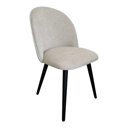 Clarissa Dining Chair Light Grey - Set Of Two