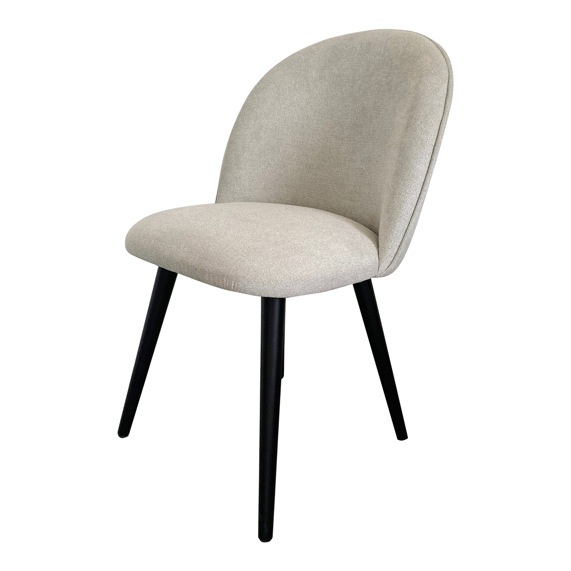 Clarissa Dining Chair Light Grey - Set Of Two