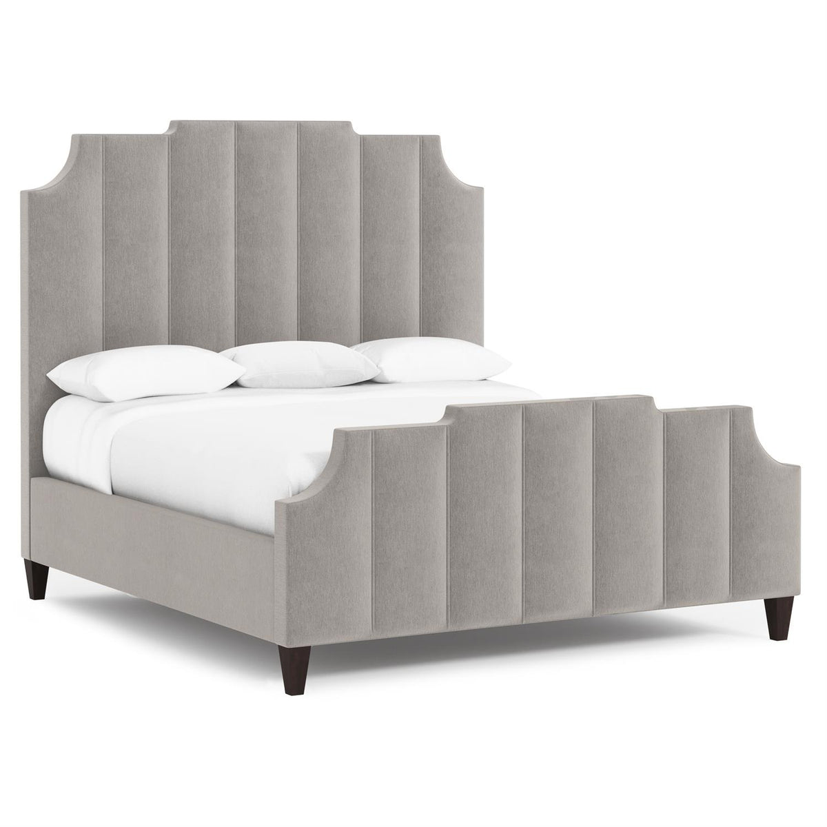 Bayonne Fabric Panel Bed King (K1028) by Bernhardt