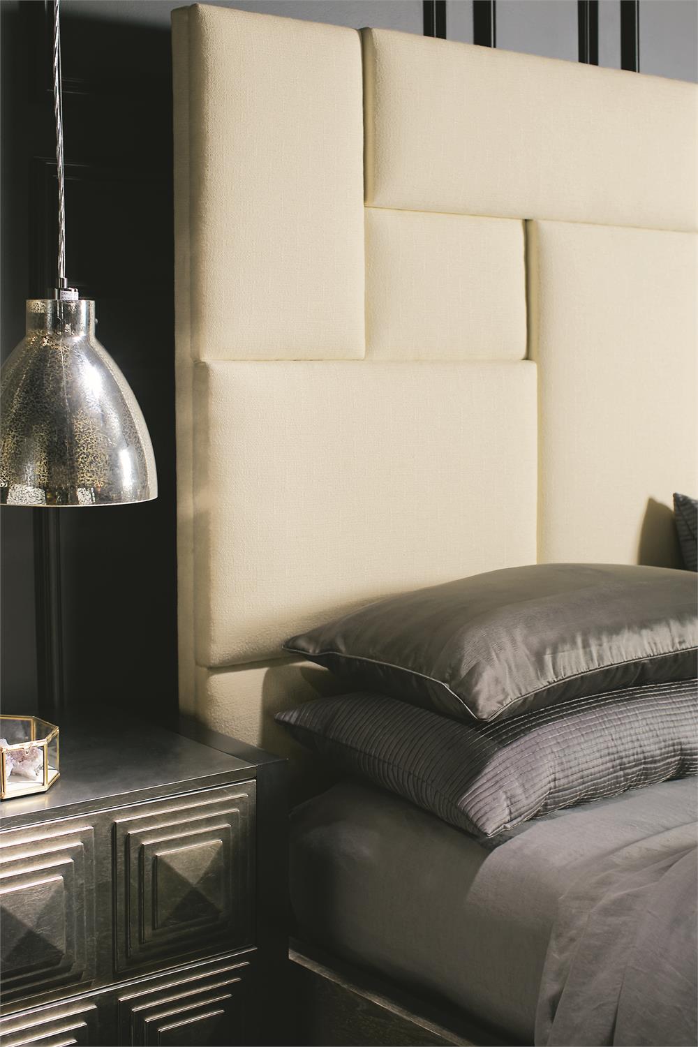 Mosaic Panel Bed King by Bernhardt