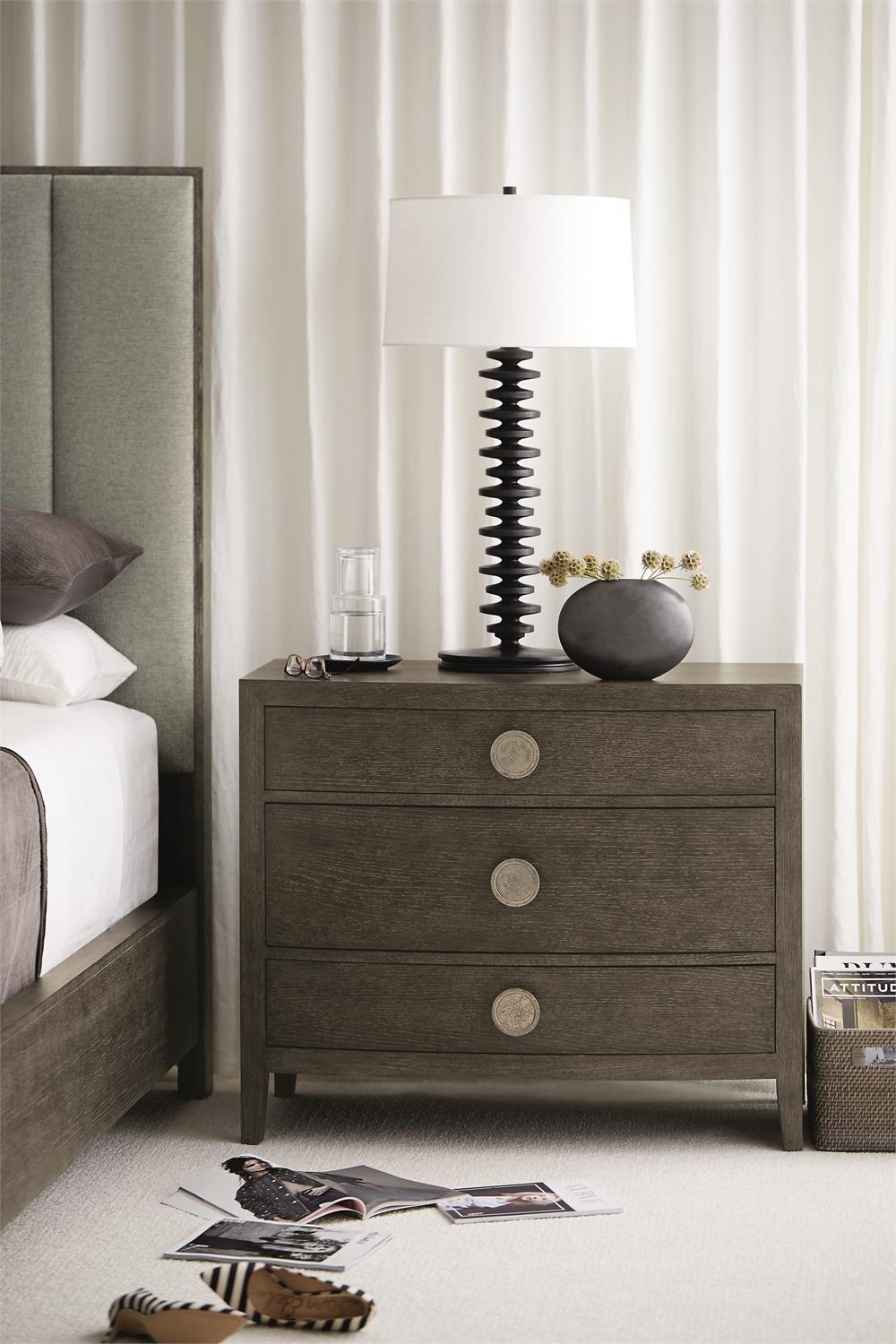 Linea Panel Bed Queen (K1101) by Bernhardt