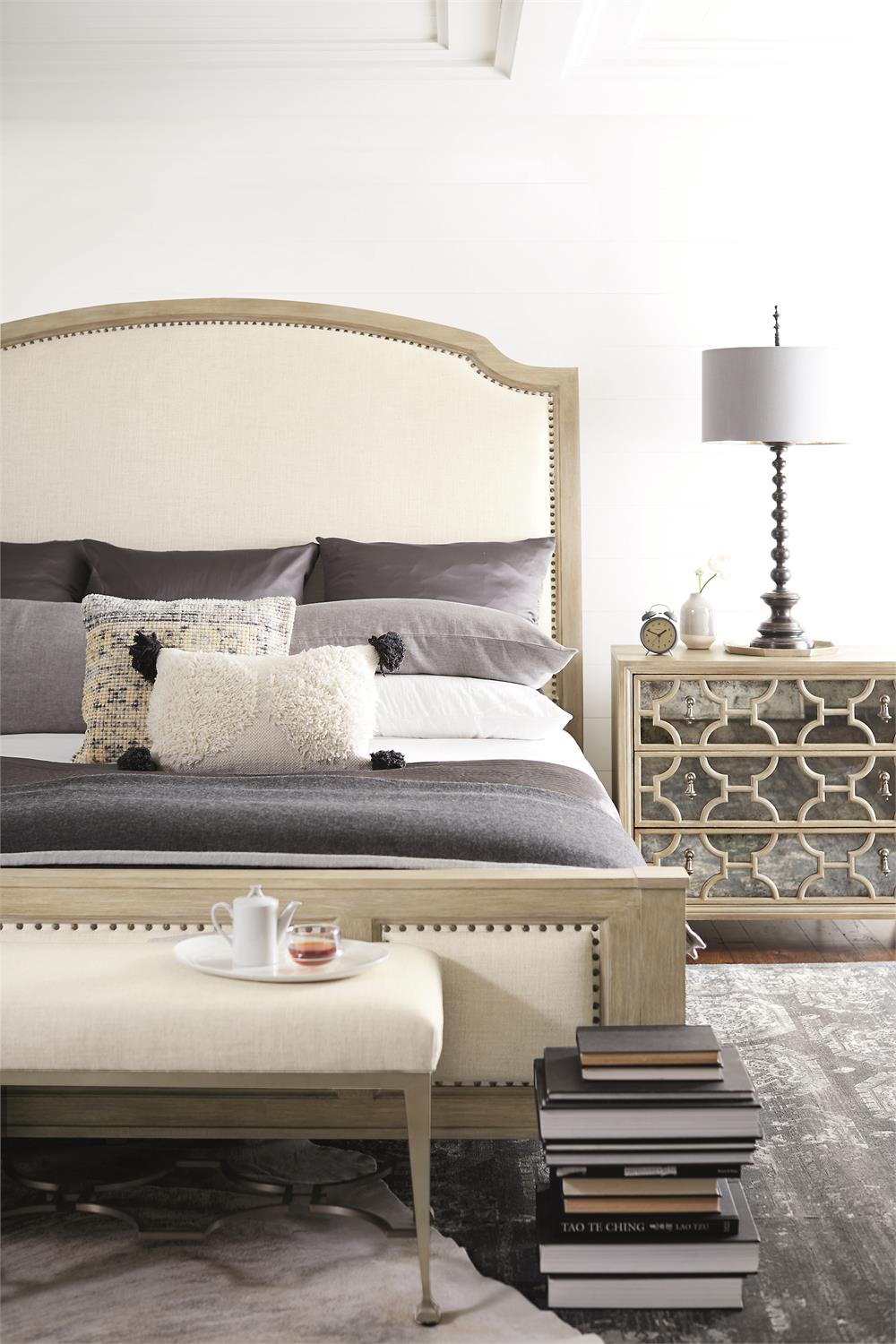 Santa Barbara Panel Bed Queen (K1117) by Bernhardt