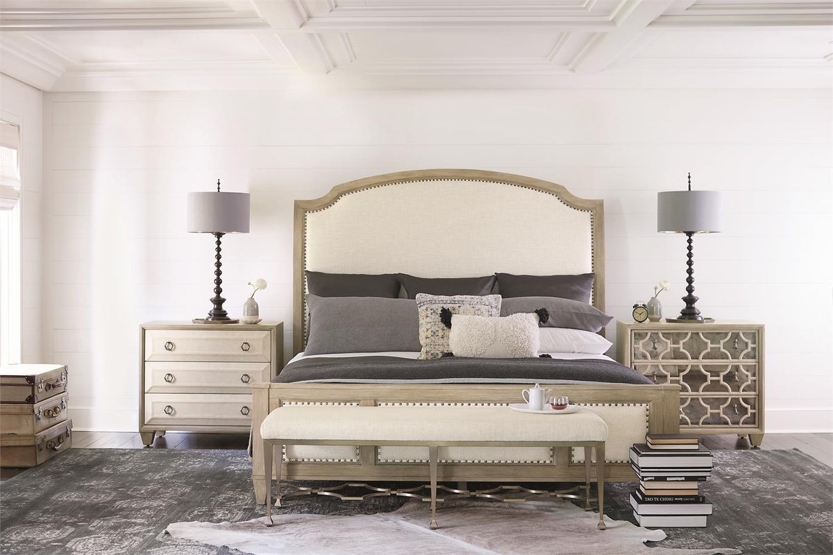 Santa Barbara Panel Bed King (K1119) by Bernhardt