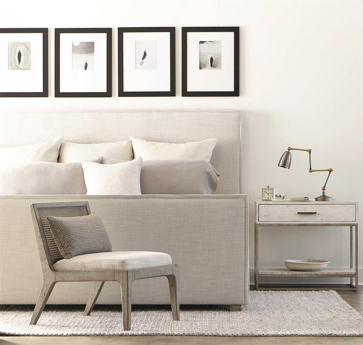 Sawyer Panel Bed King by Bernhardt
