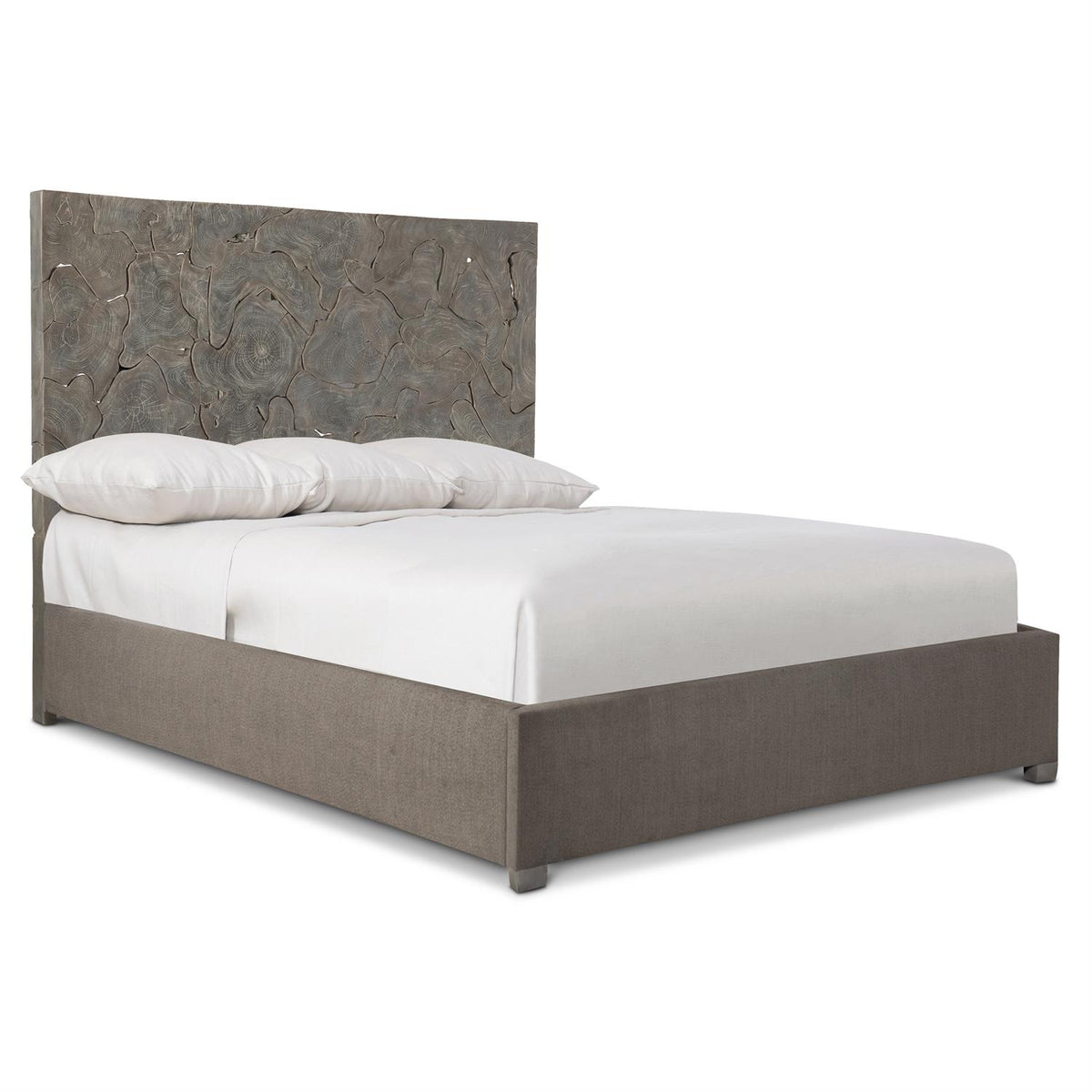 Calavaras Fabric Panel Bed King (K1314) by Bernhardt