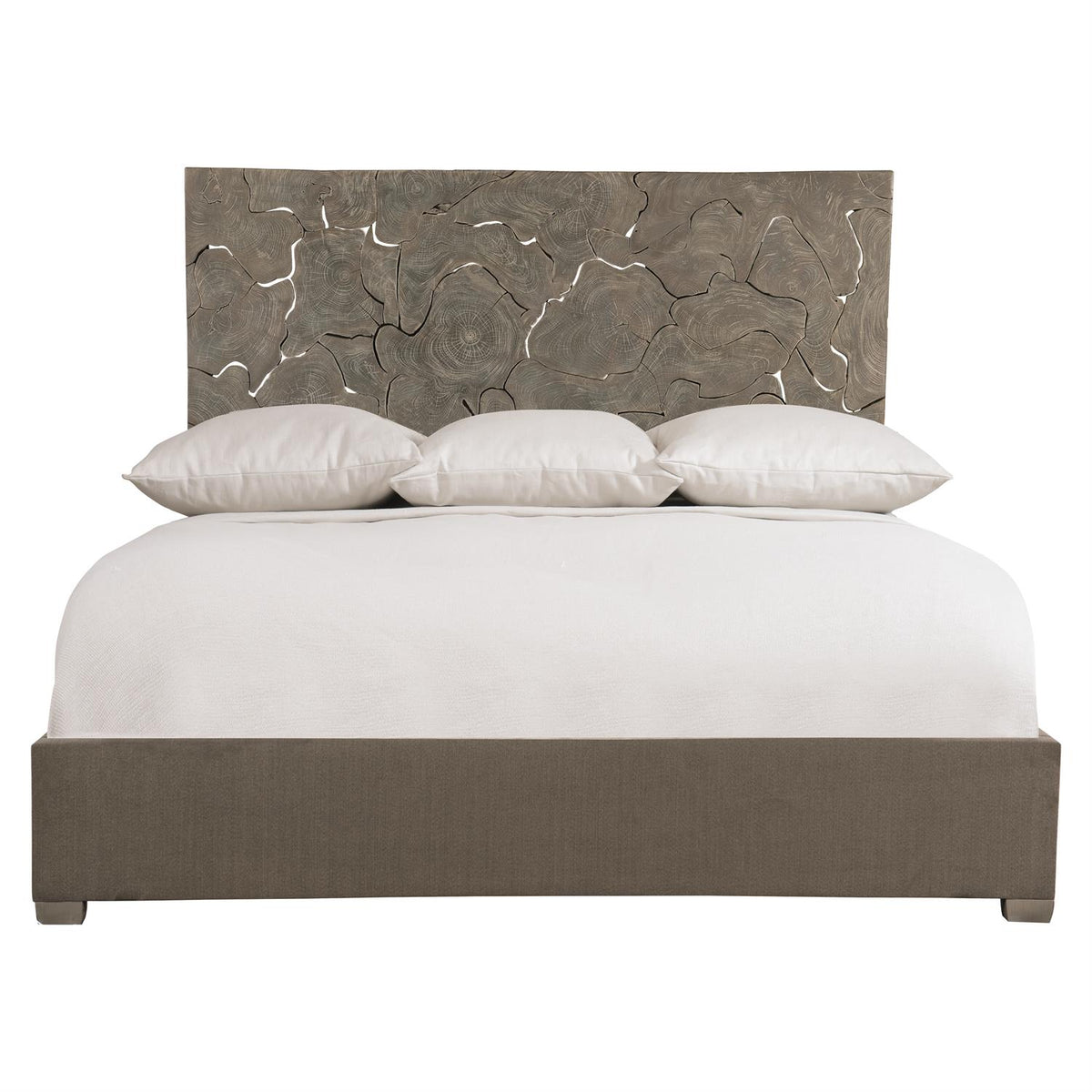 Calavaras Fabric Panel Bed King (K1314) by Bernhardt