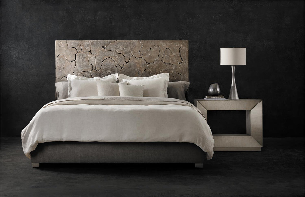 Calavaras Fabric Panel Bed King (K1314) by Bernhardt