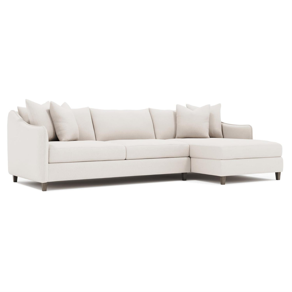 Joli Fabric Sectional (K1430) by Bernhardt