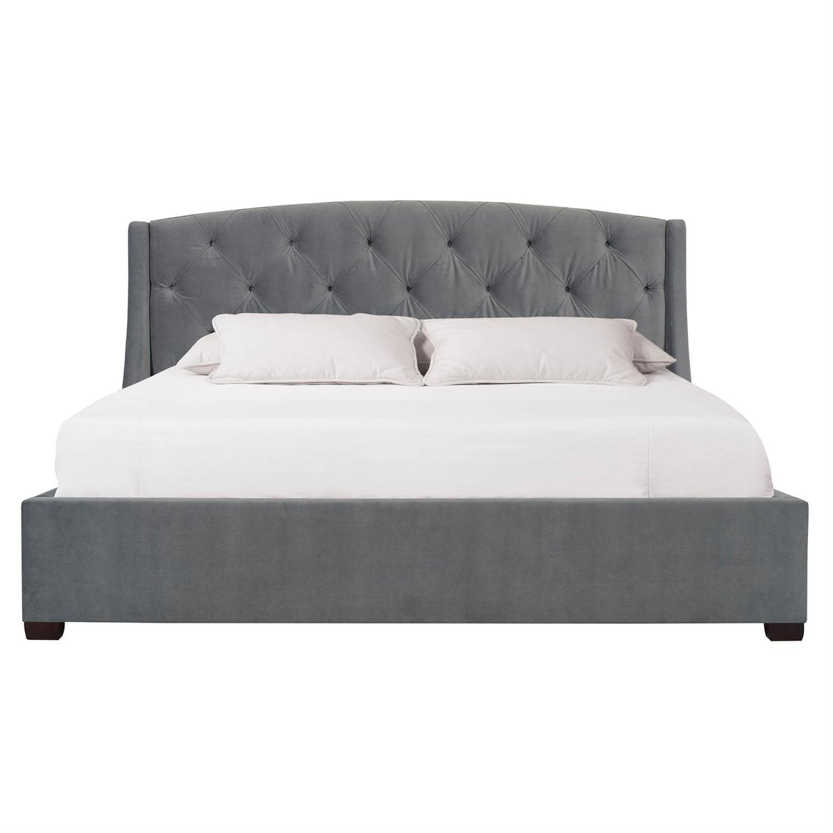 Jordan Fabric Shelter Bed King (54" H) by Bernhardt