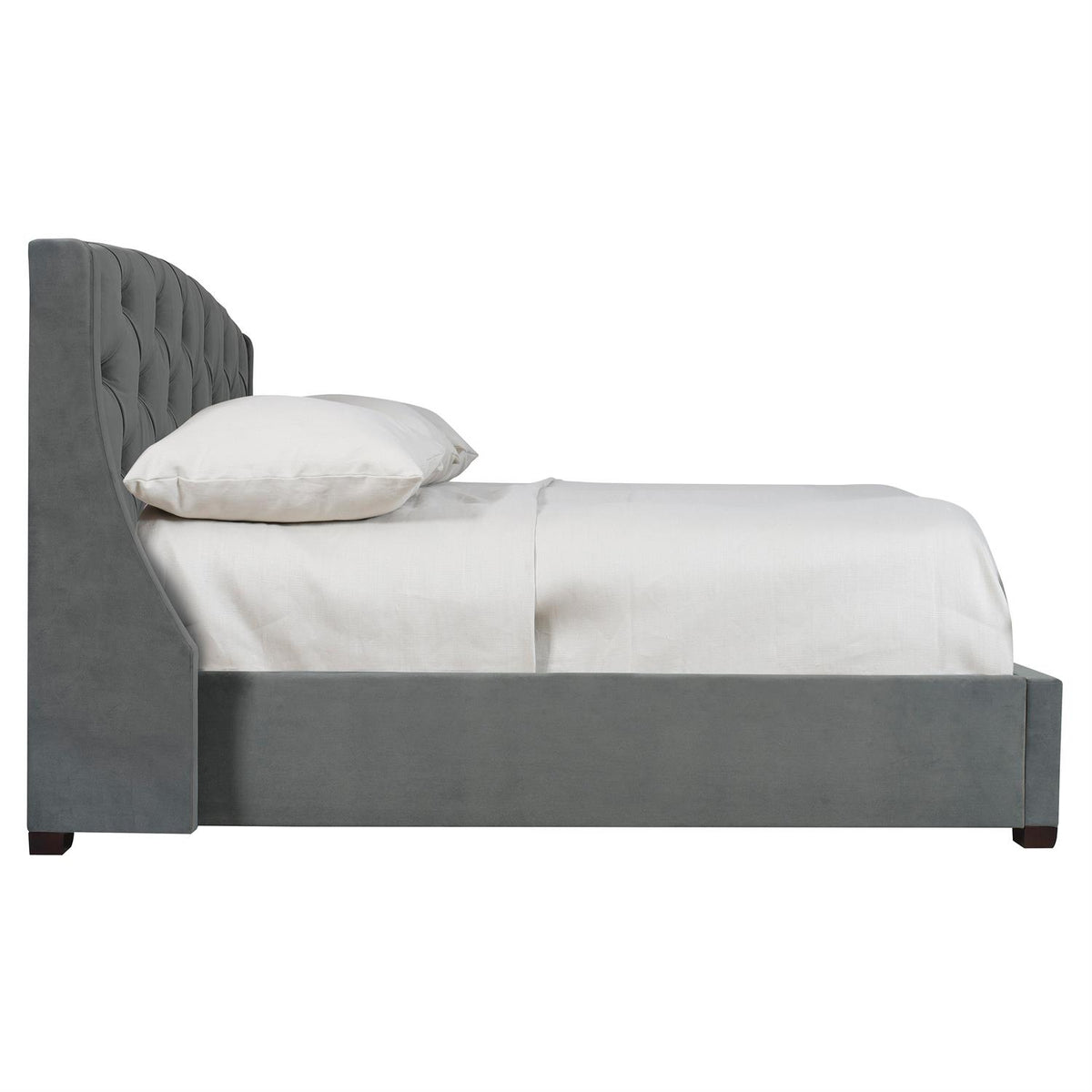 Jordan Fabric Shelter Bed King (54" H) by Bernhardt