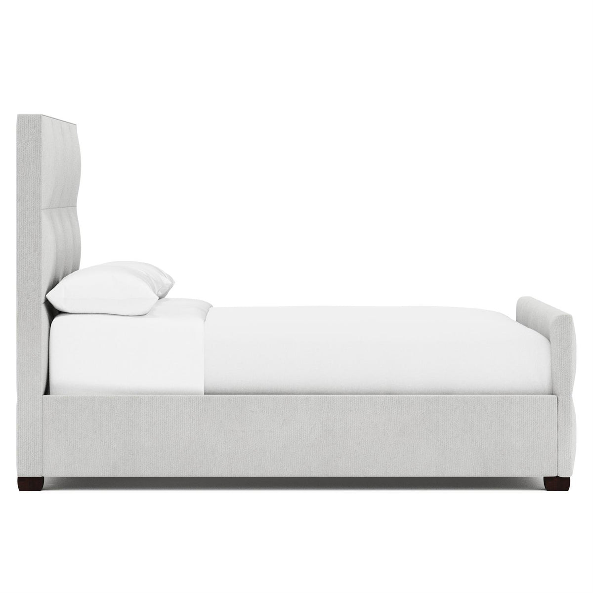Derrick Fabric Panel Bed Full (K1512) by Bernhardt