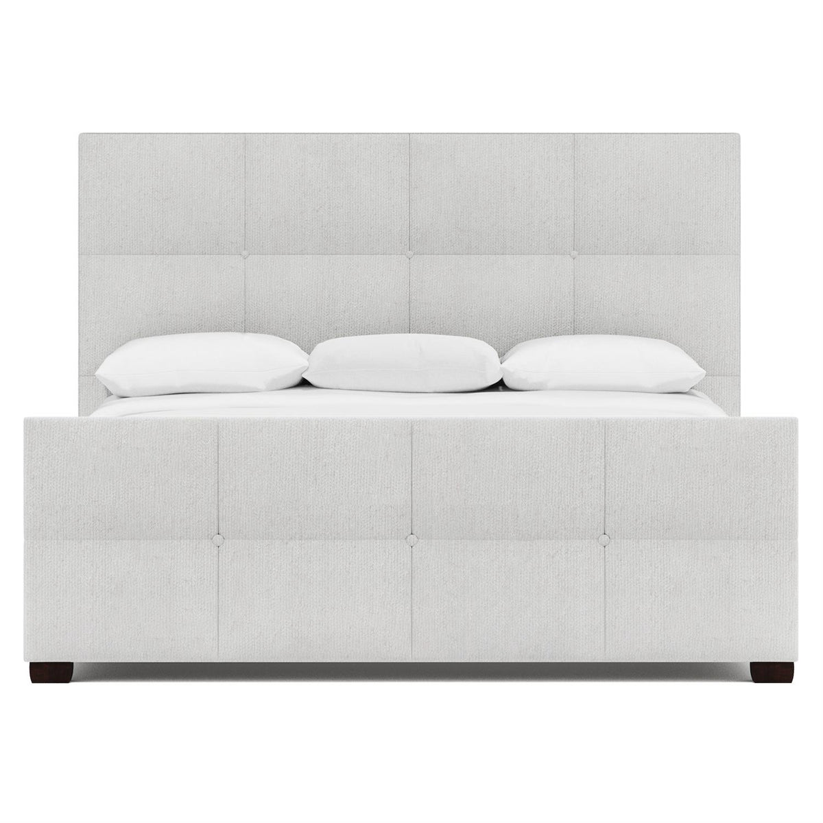Derrick Fabric Panel Bed Queen (K1514) by Bernhardt