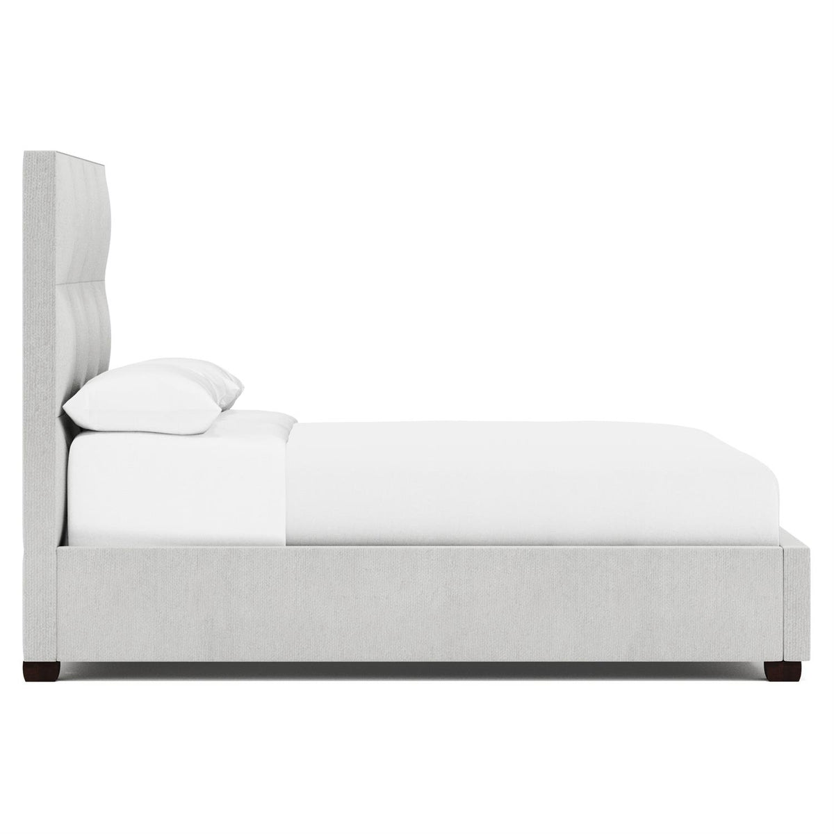Derrick Fabric Panel Bed Queen (K1515) by Bernhardt