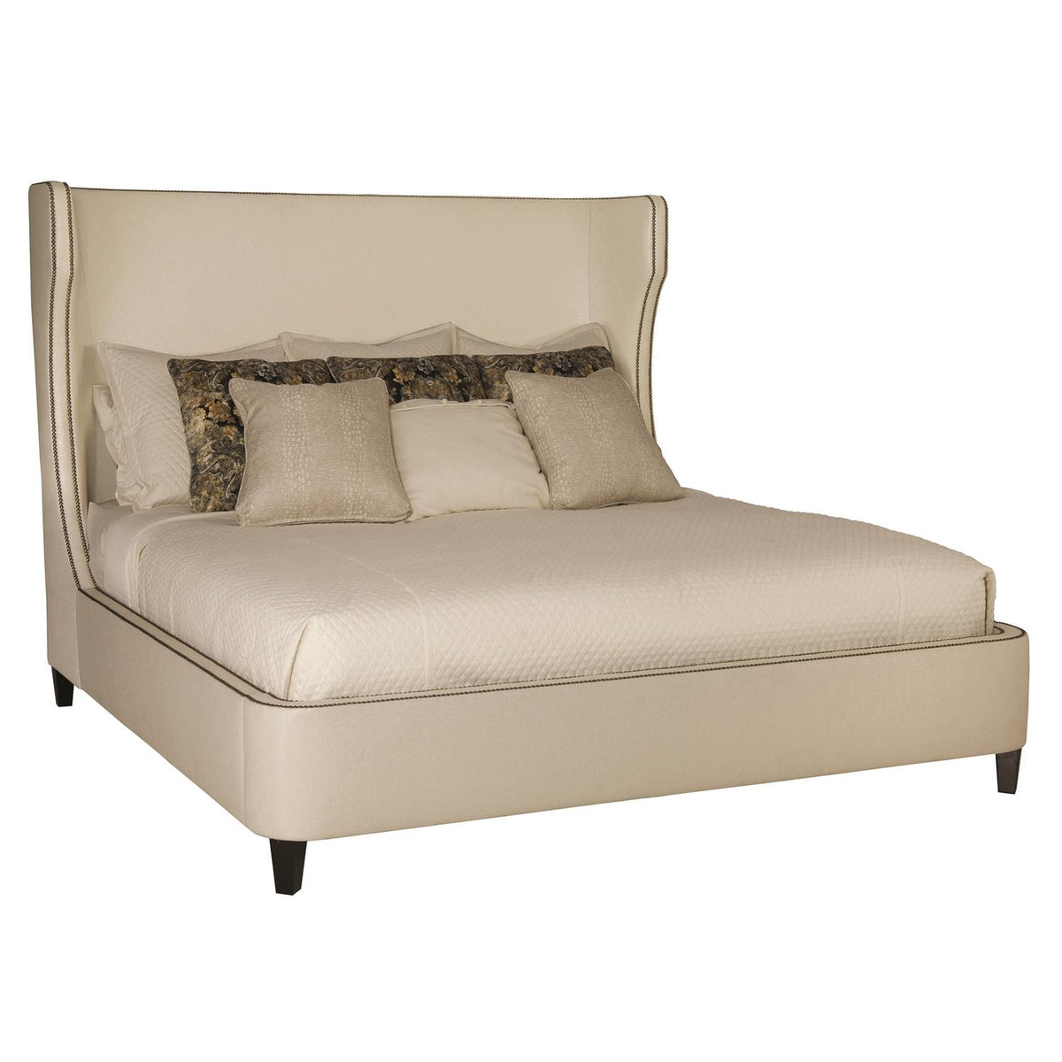 Wheeling Fabric Shelter Bed King by Bernhardt
