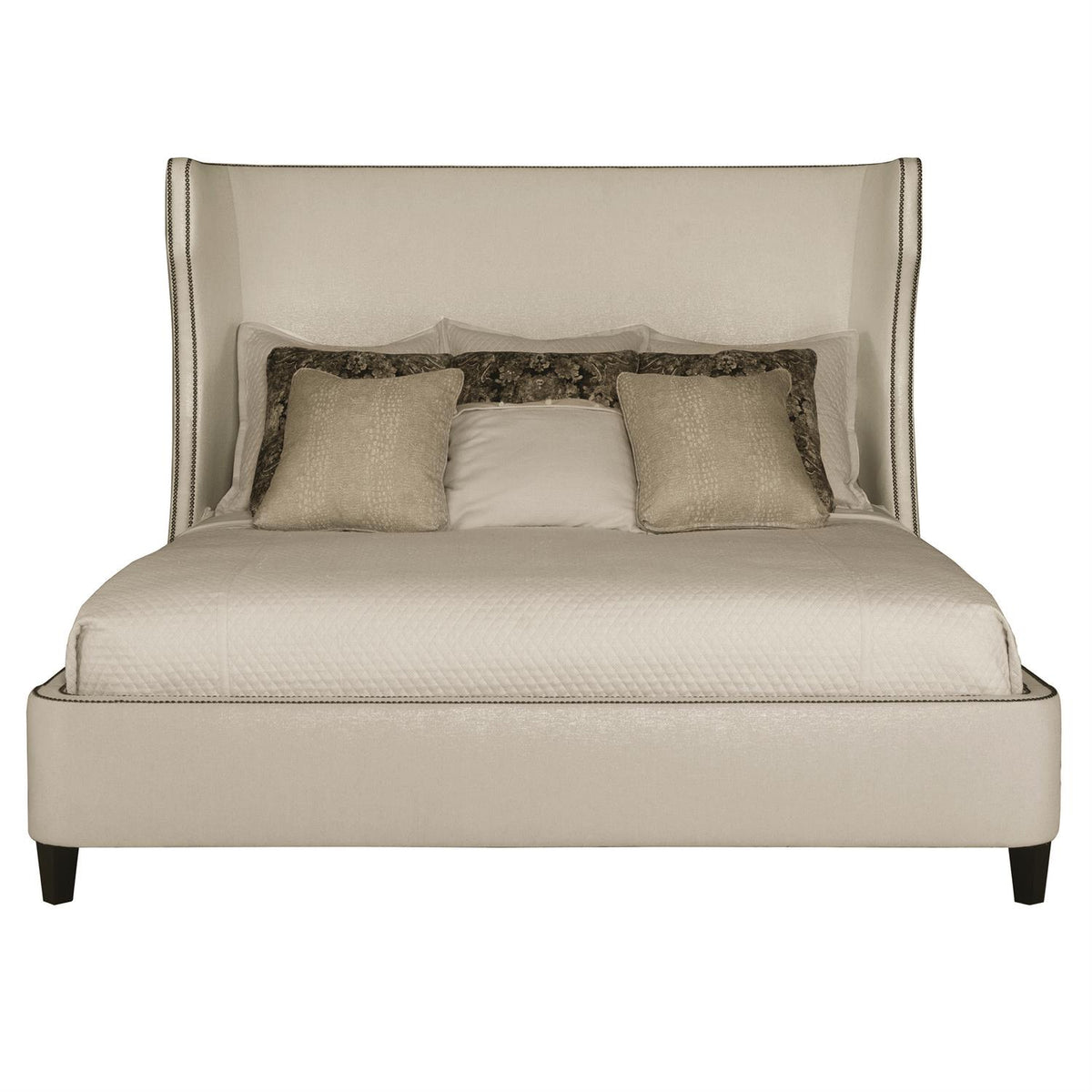 Wheeling Fabric Shelter Bed King by Bernhardt