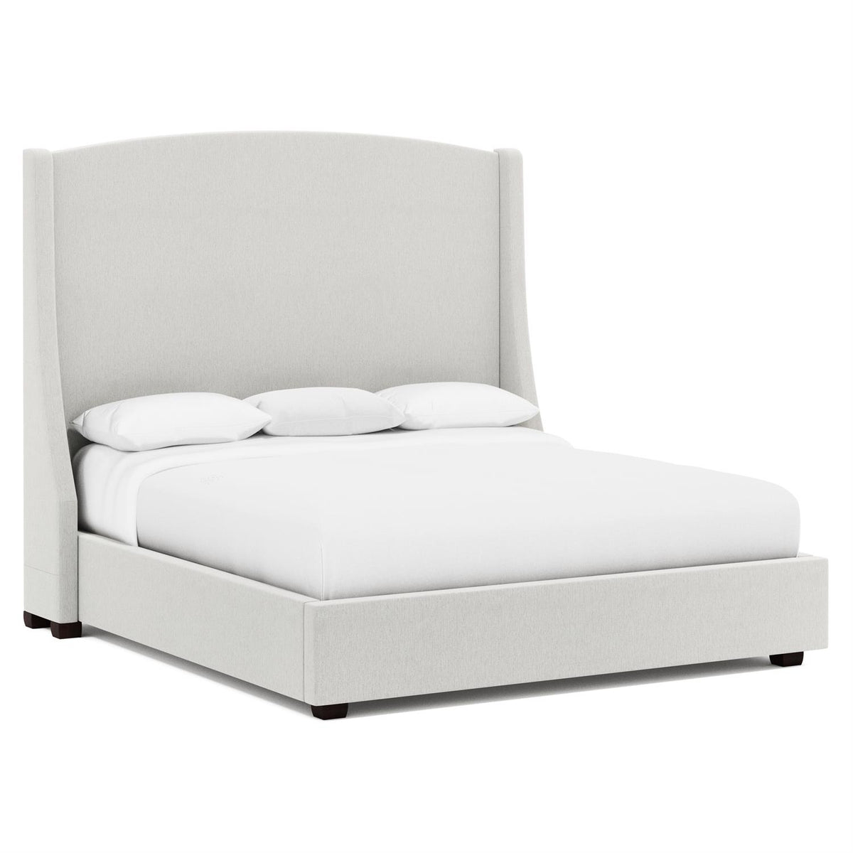 Cooper Fabric Shelter Bed Extended Queen (64" H) by Bernhardt