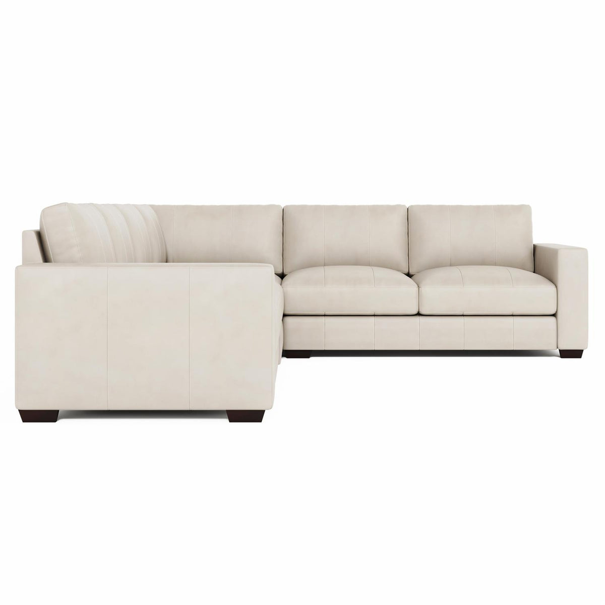 Dawkins Leather Sectional (K1669) by Bernhardt