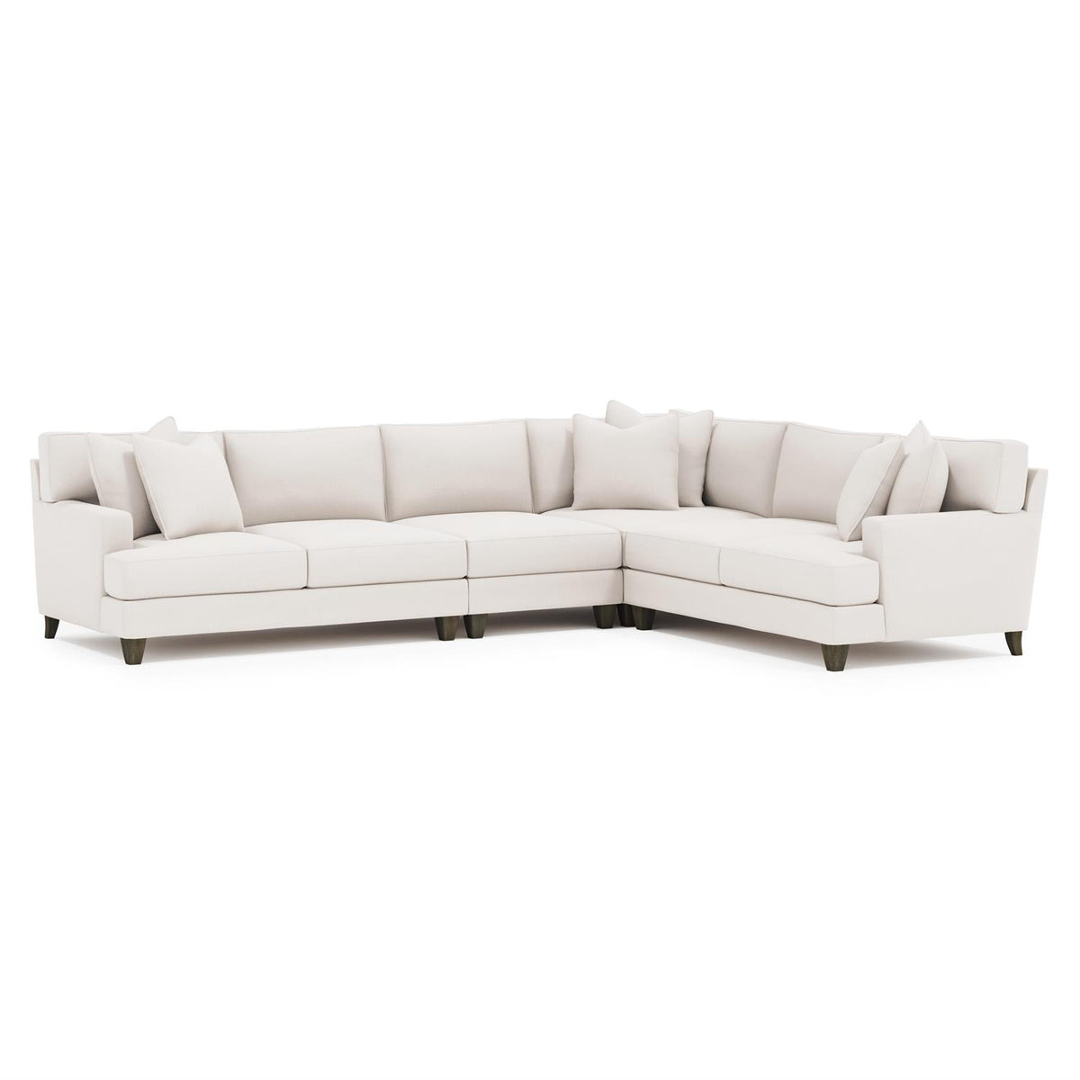 Mila Fabric Sectional (K1673) by Bernhardt