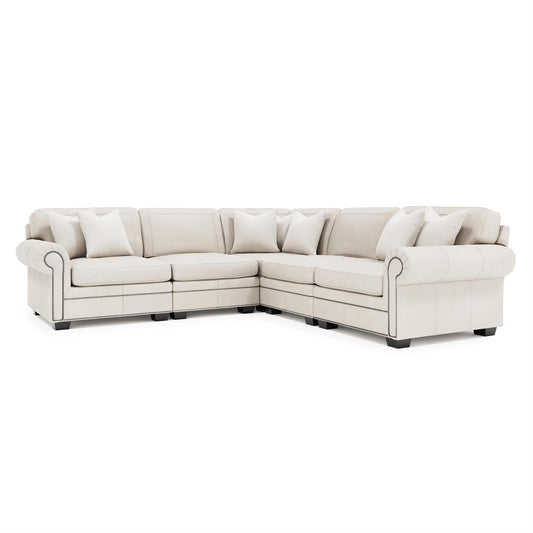 Grandview Leather Sectional (K1682) by Bernhardt