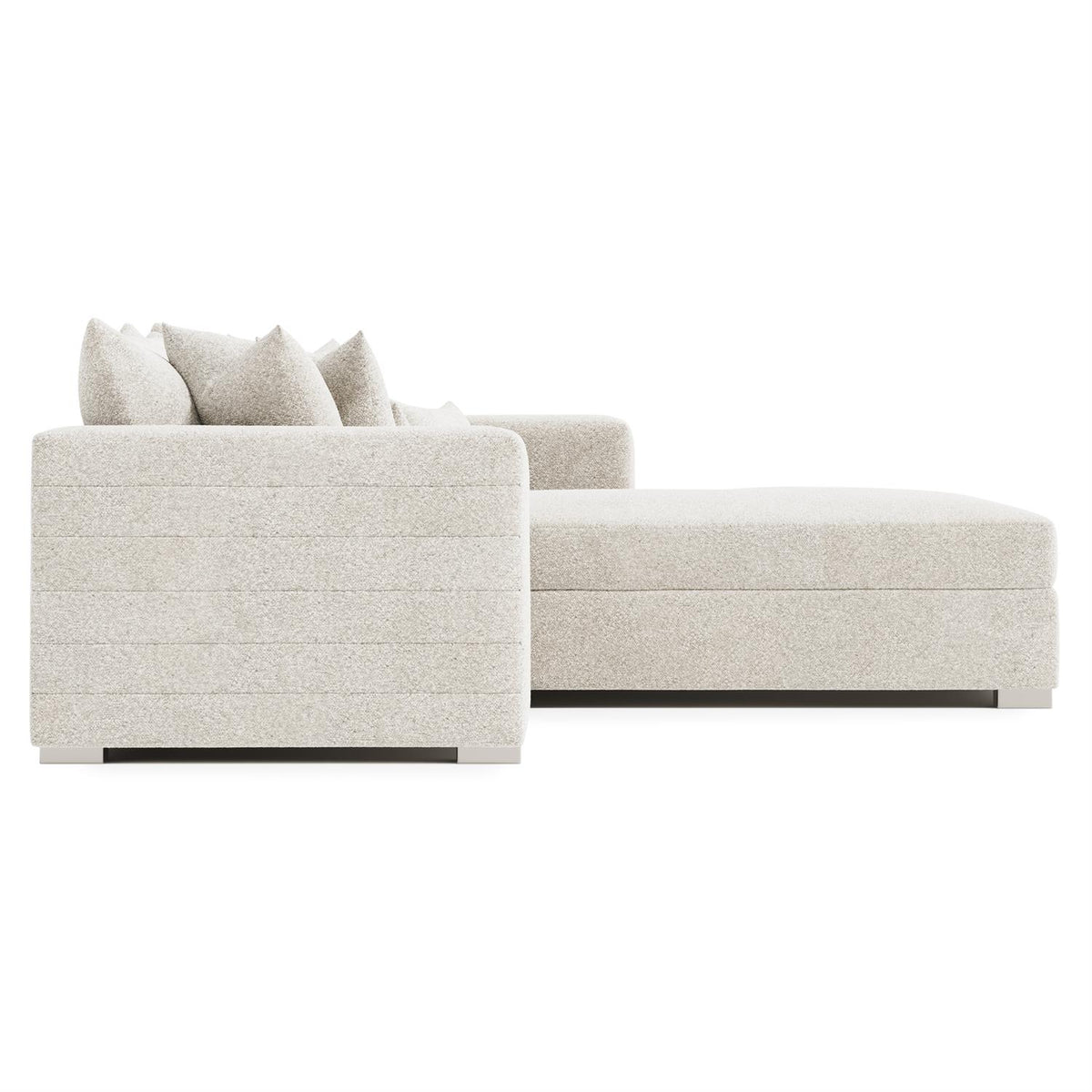 Helena Fabric Sectional Metal Foot (K1684) by Bernhardt