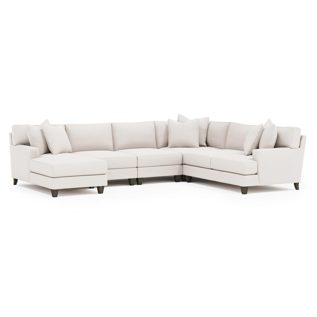 Mila Fabric Sectional (K1687) by Bernhardt