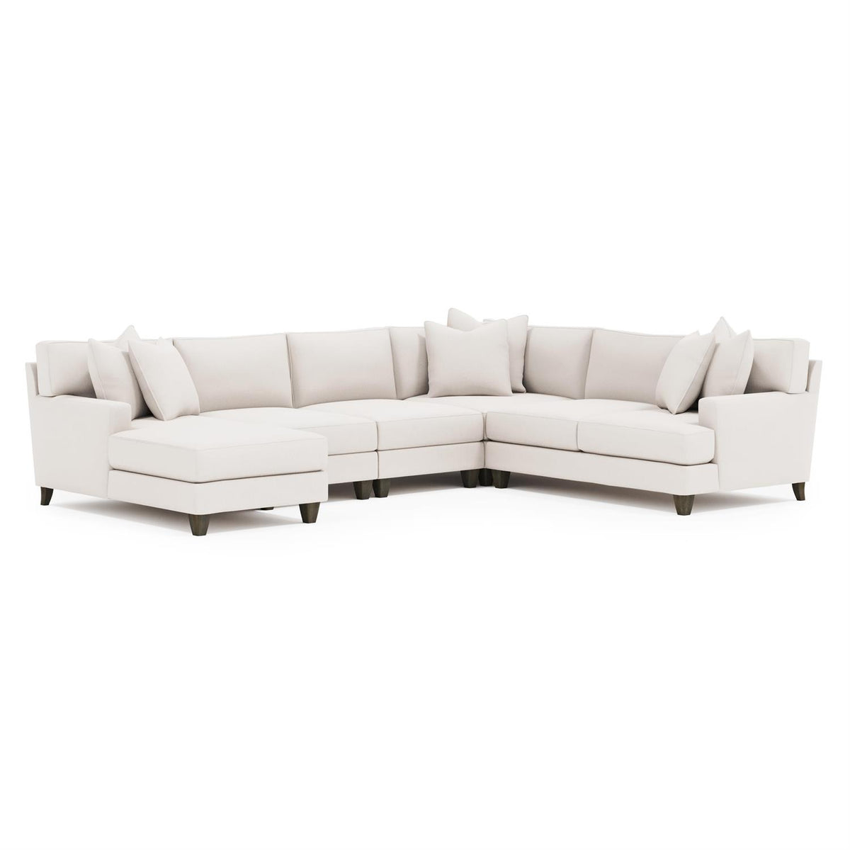 Mila Fabric Sectional (K1687) by Bernhardt