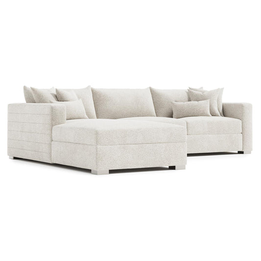 Helena Fabric Sectional Metal Foot (K1708) by Bernhardt
