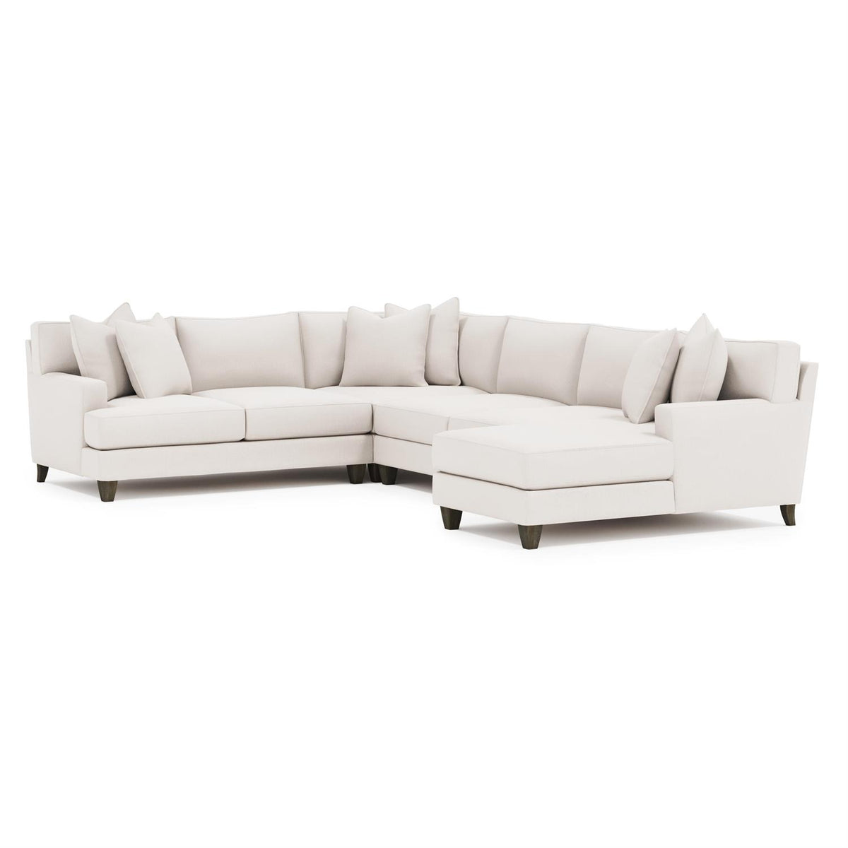 Mila Fabric Sectional (K1709) by Bernhardt