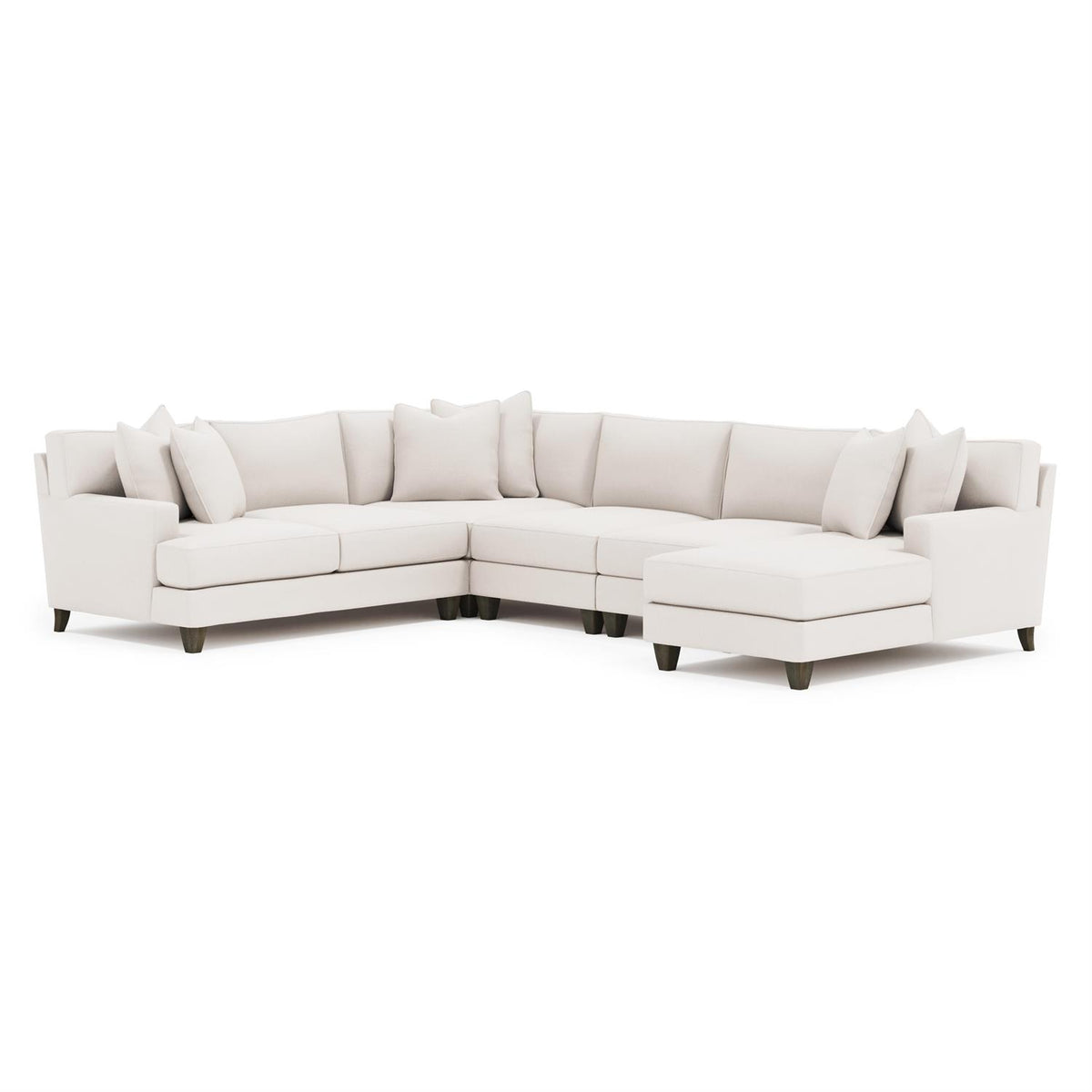 Mila Fabric Sectional (K1709) by Bernhardt
