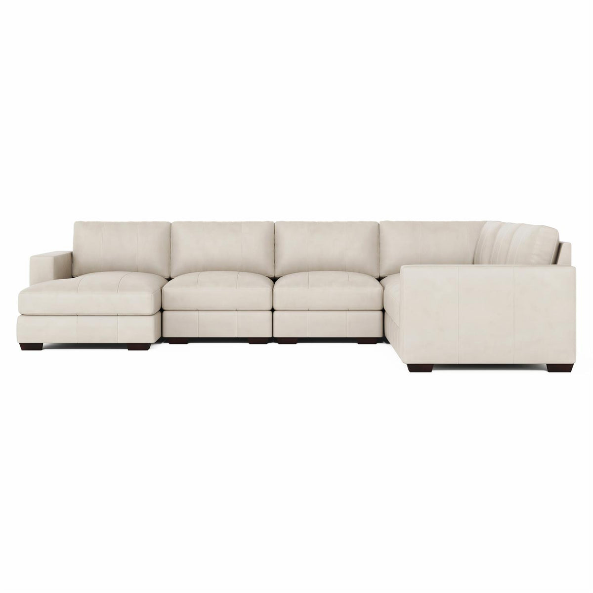 Dawkins Leather Sectional (K1714) by Bernhardt