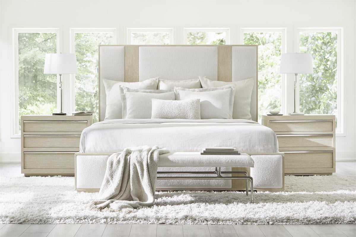 Solaria Panel Bed Queen by Bernhardt
