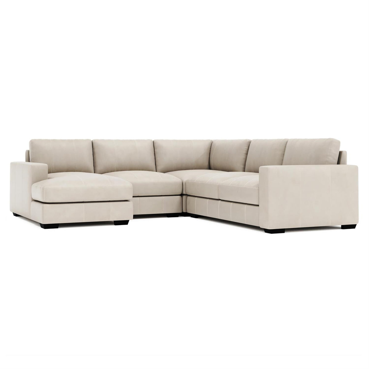 Dawkins Leather Sectional (K1783) by Bernhardt