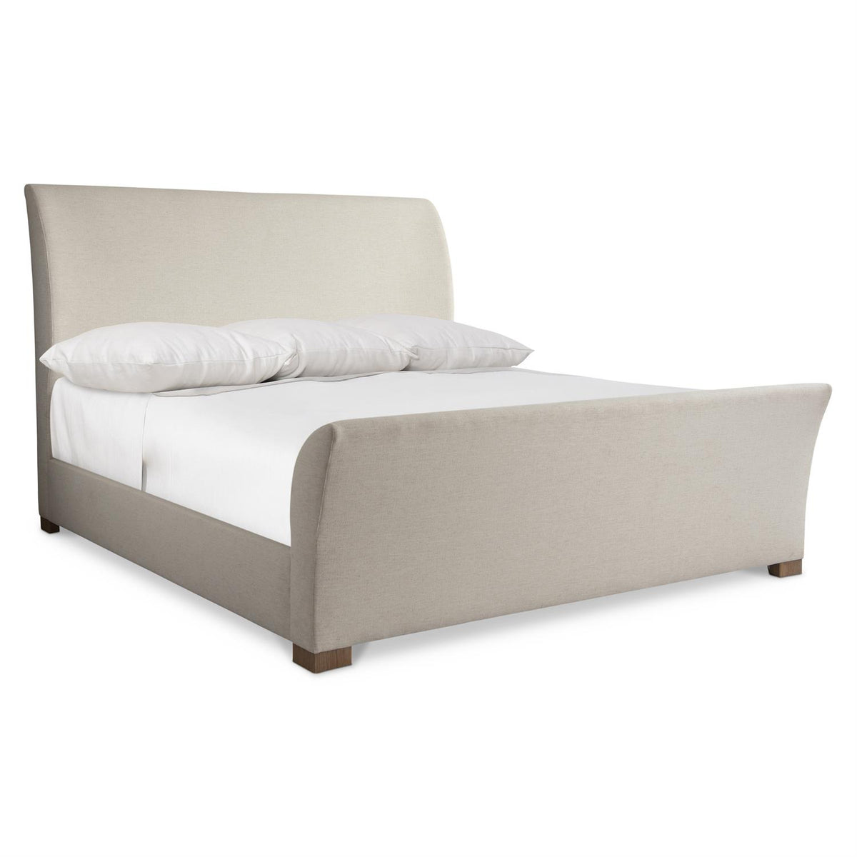 Modulum Sleigh Bed King by Bernhardt
