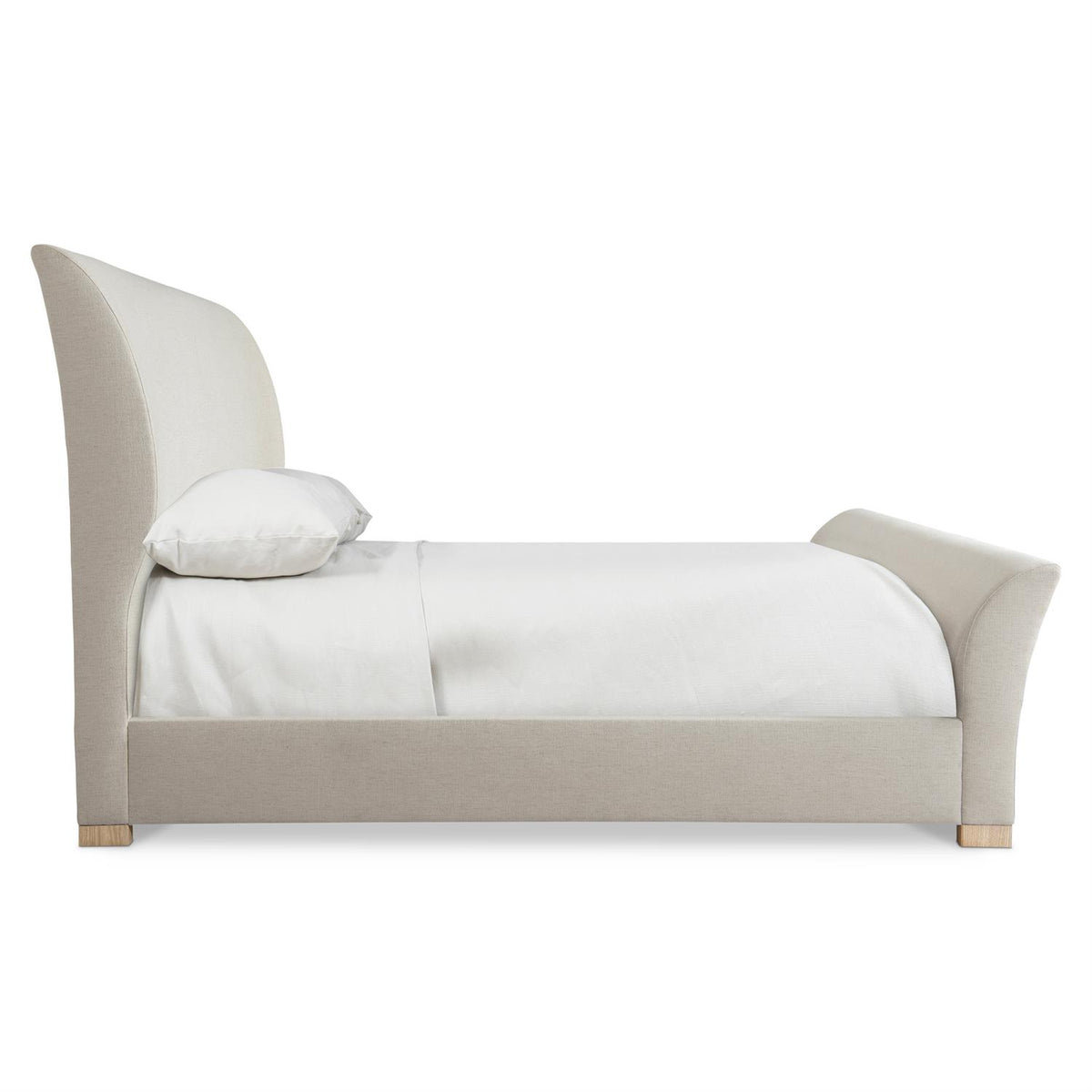 Modulum Sleigh Bed King by Bernhardt