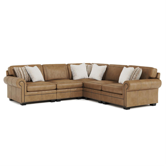 Grandview Leather Sectional (K1851) by Bernhardt
