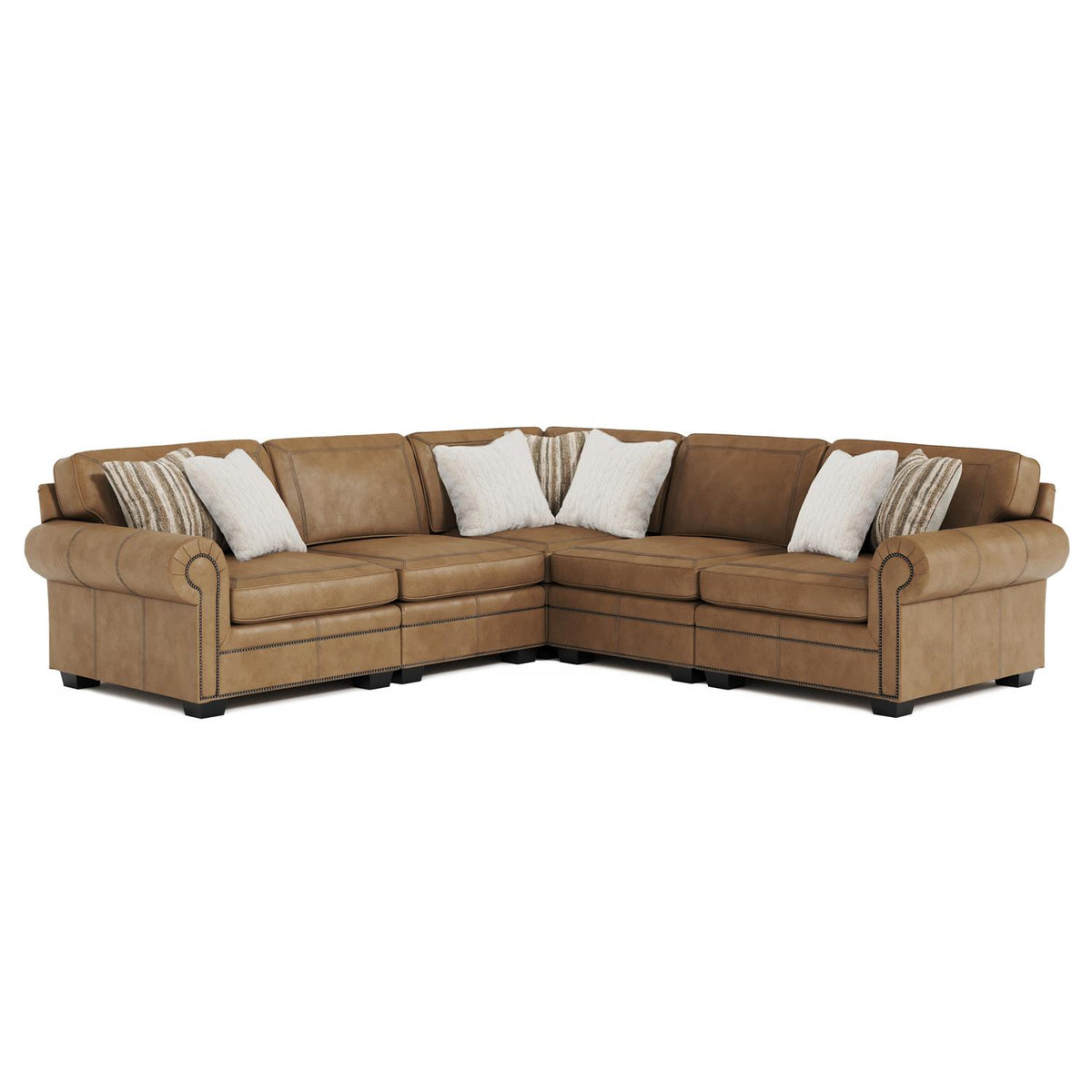 Grandview Leather Sectional (K1851) by Bernhardt