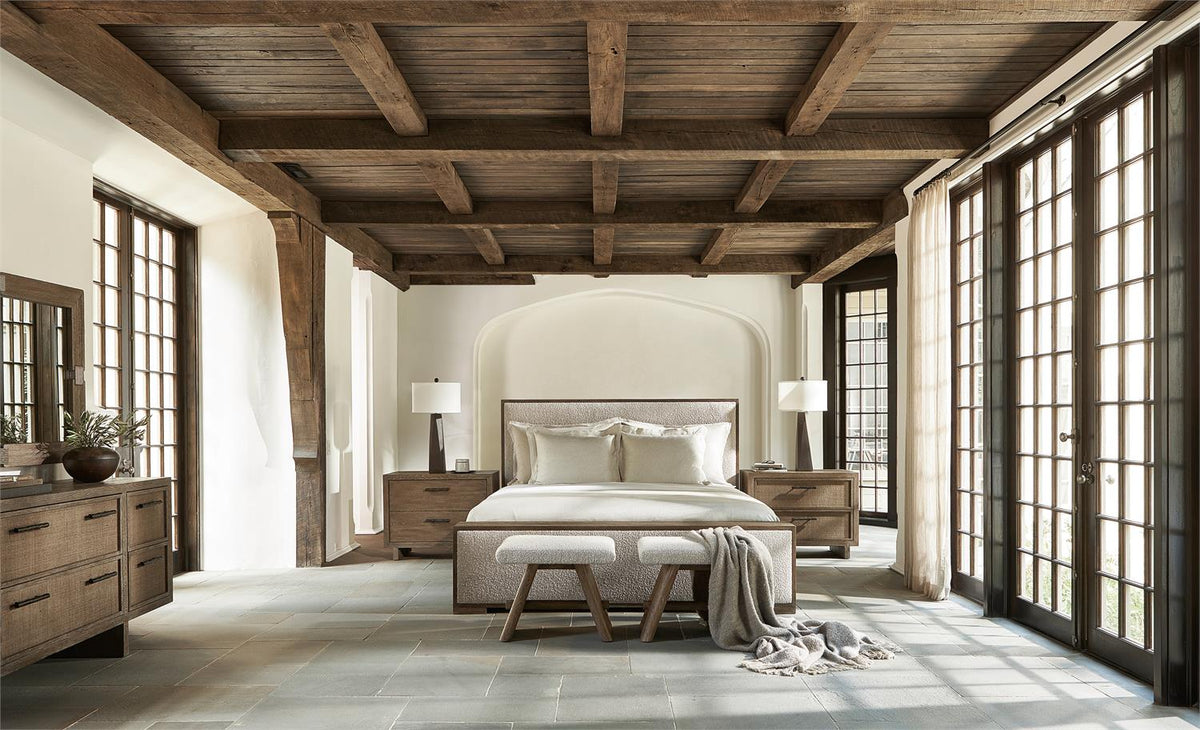 Casa Paros Panel Bed King by Bernhardt