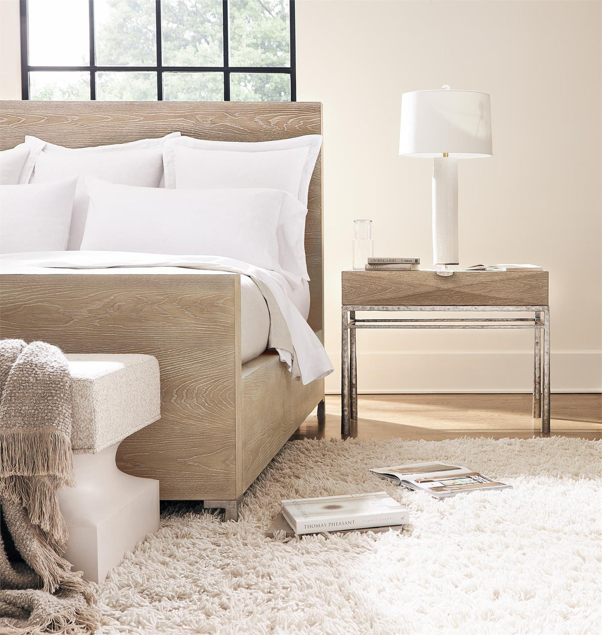 Aventura Panel Bed King by Bernhardt