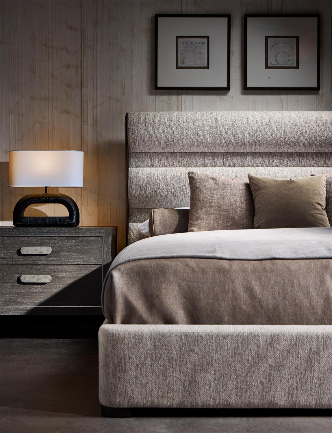 Prado Panel Bed King (K1886) by Bernhardt