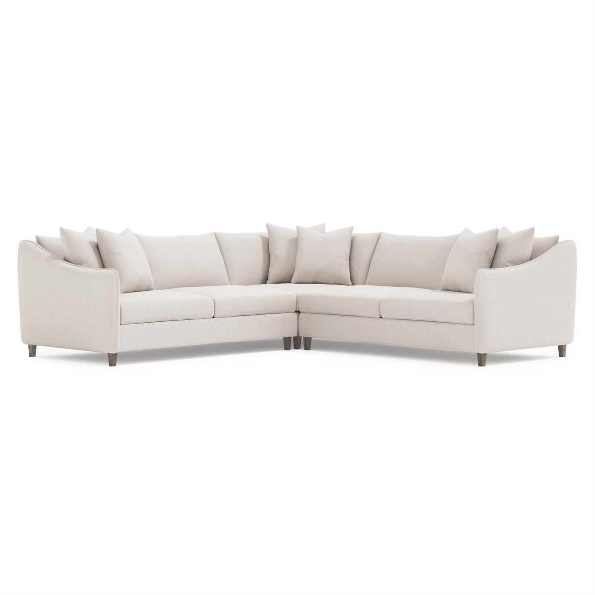 Joli Fabric Sectional (K1918) by Bernhardt