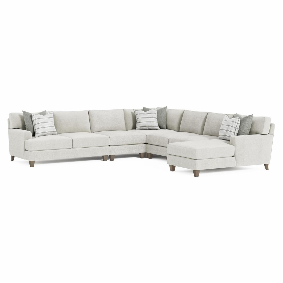 Mila Fabric Sectional (K1957) by Bernhardt