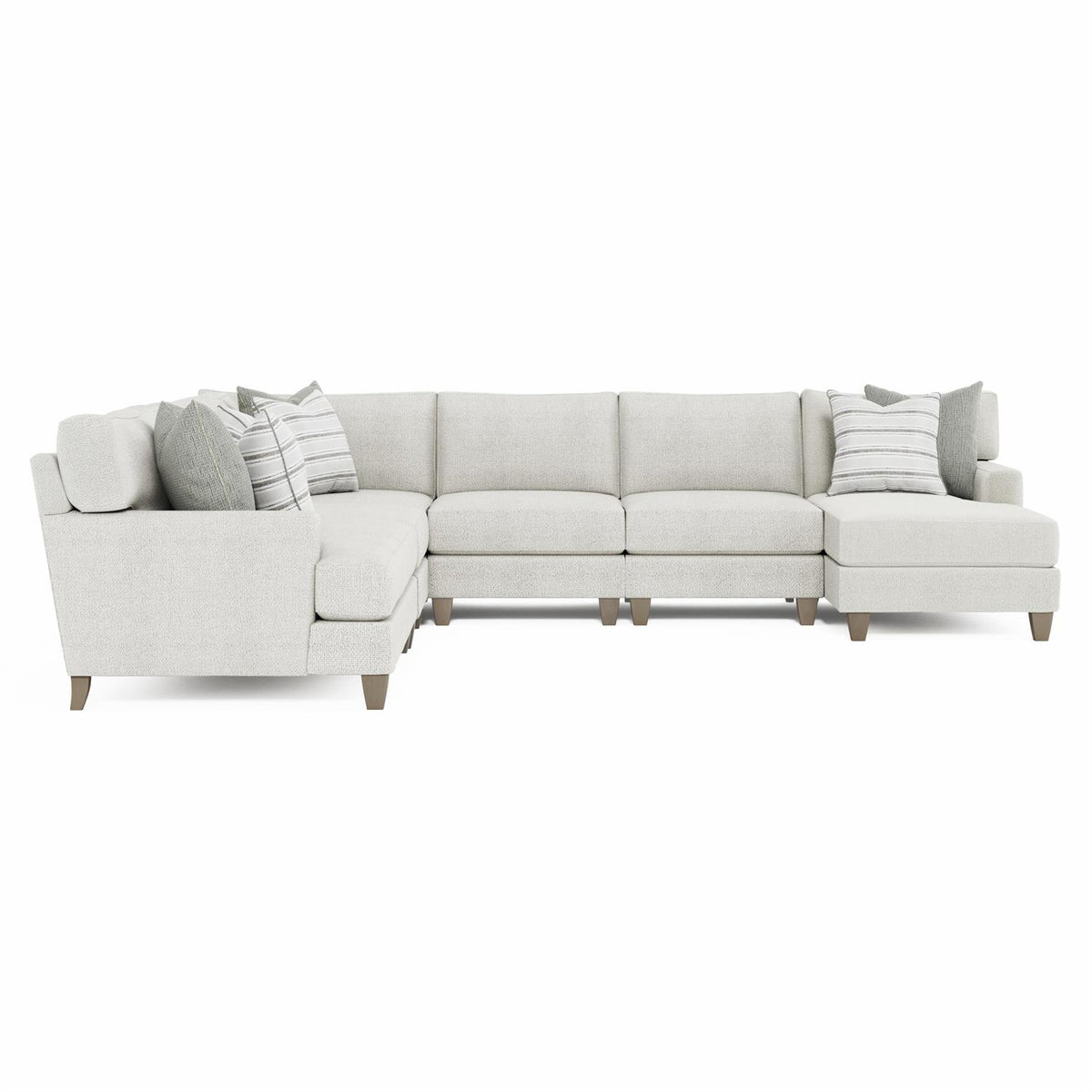 Mila Fabric Sectional (K1957) by Bernhardt