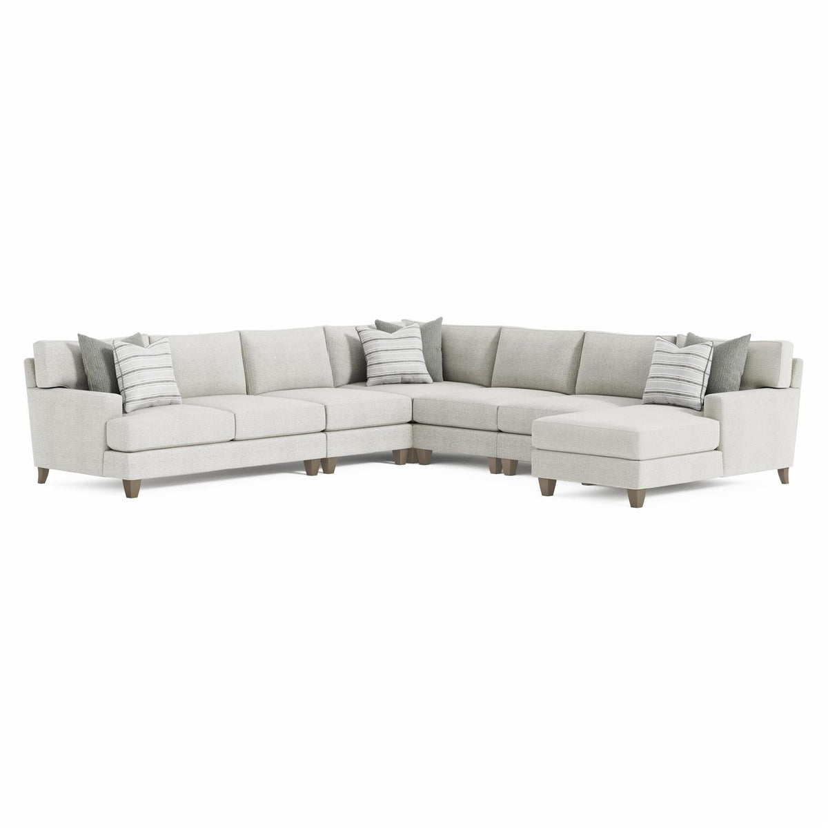 Mila Fabric Sectional (K1957) by Bernhardt